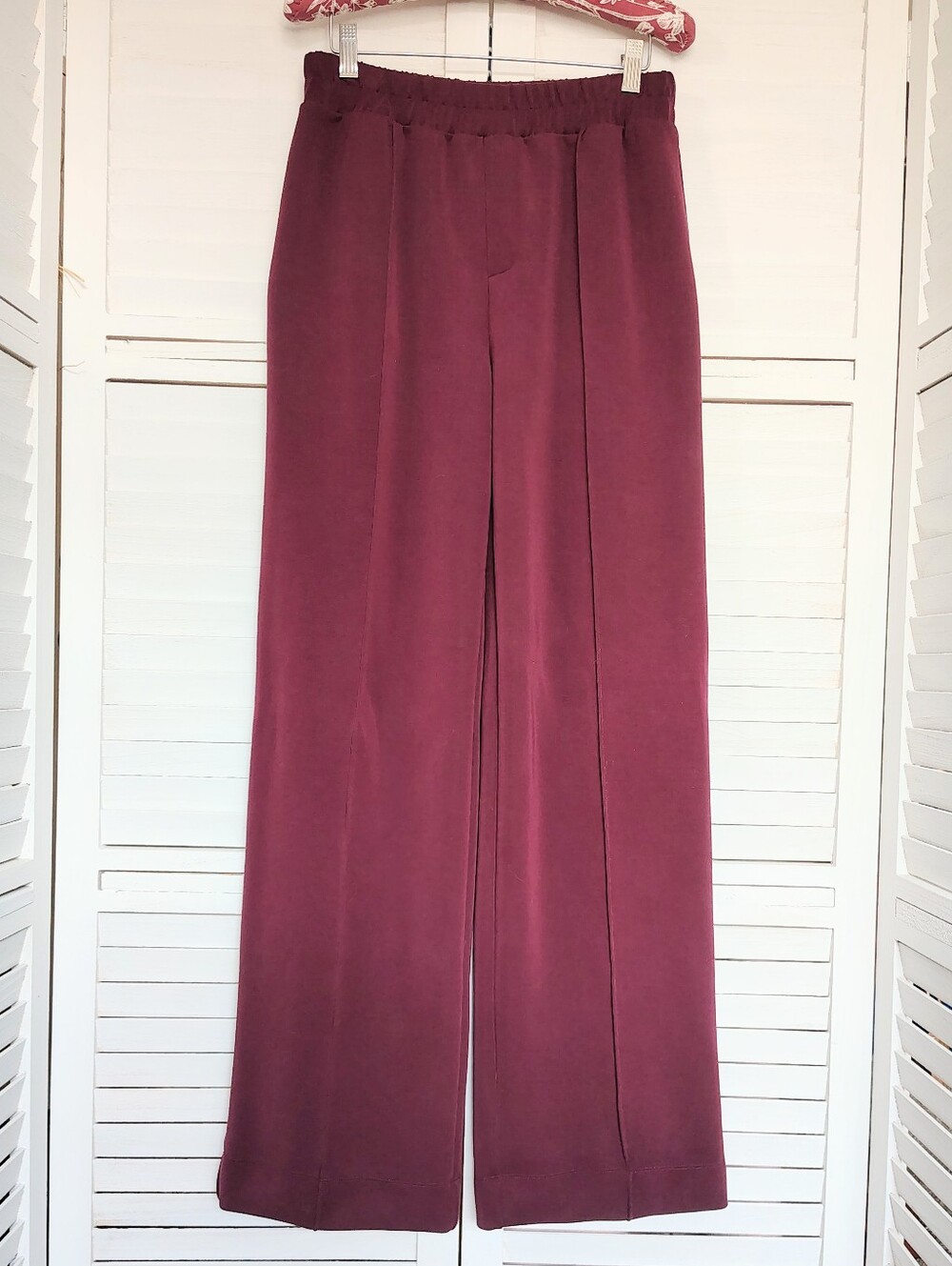 A New Day Elastic Waist Soft Flowy Knit Pants
